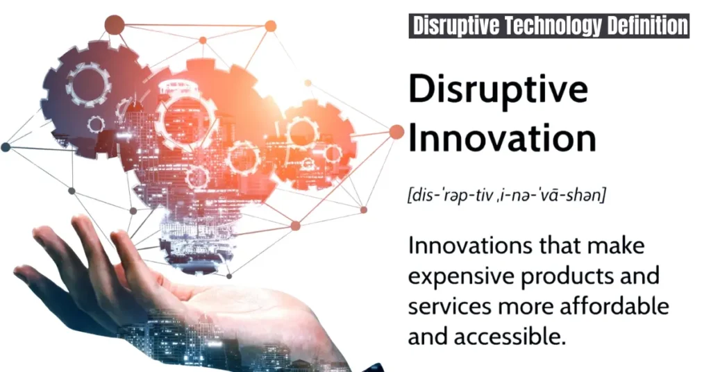 disruptive technology definition