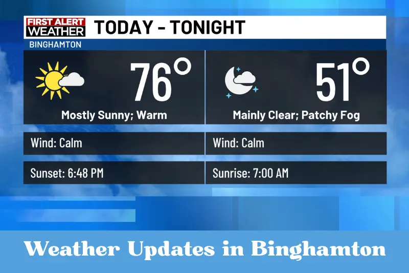 weather updates in binghamton