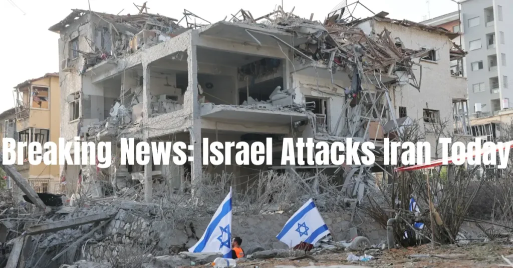 Breaking News: Israel Attacks Iran Today – Latest Updates And Analysis breaking news israel attacks iran today