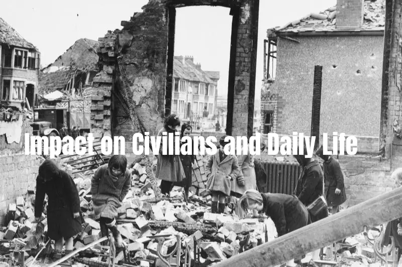 impact on civilians and daily life