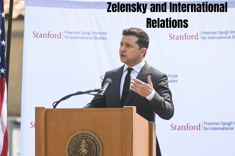 zelensky and international relations